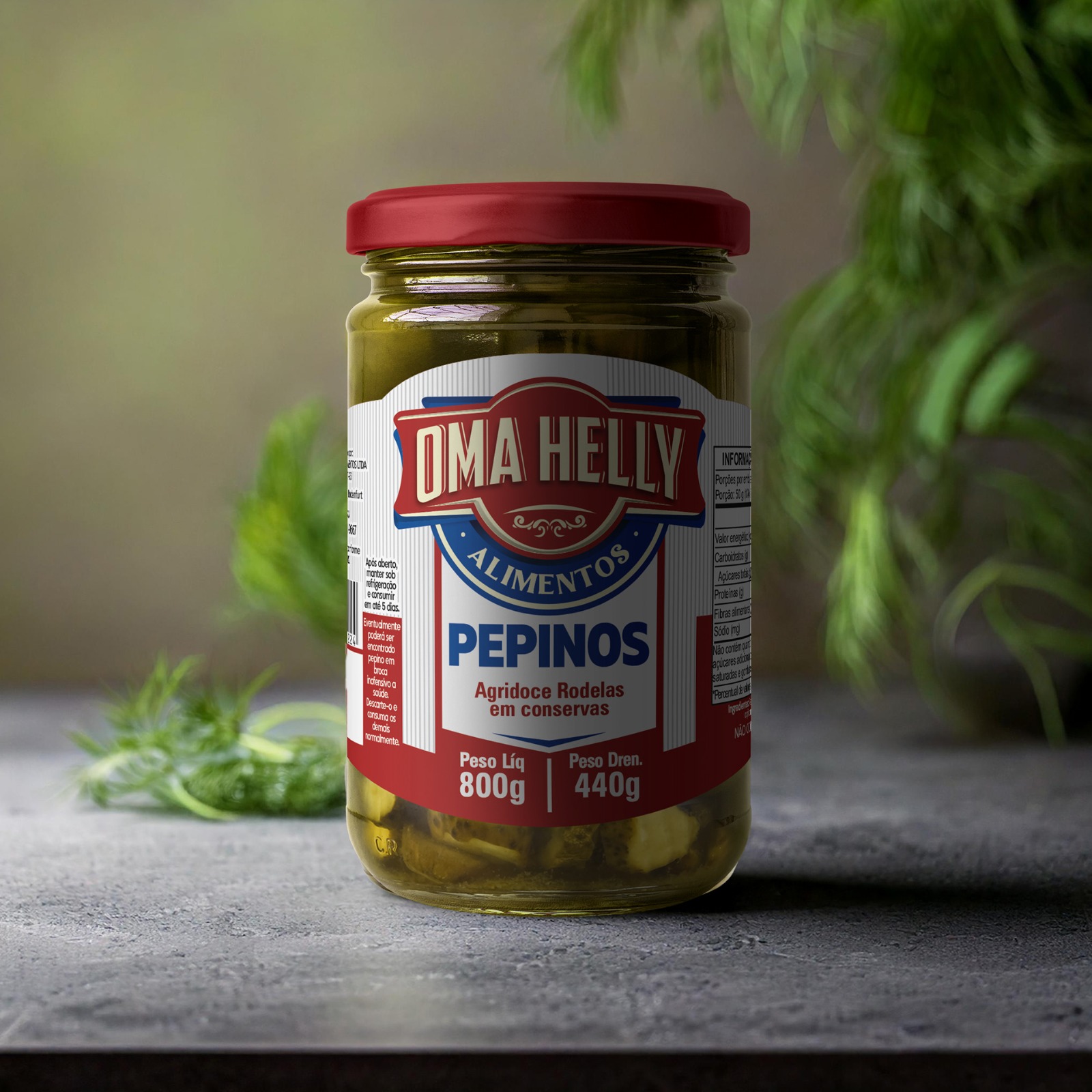 Oma Helly — Rótulo Premium
